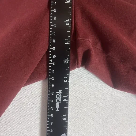 Brooks Brothers Red Fleece Trouser Pants Womens 4 Side Zip High Rise Dress Work - Picture 11 of 14